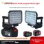 Đèn khẩn cấp LED JCSYFAC có pin cho đèn pha và đèn pin di động Cắm trại Sử dụng mới