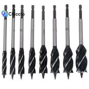 Bộ mũi khoan xoắn 10-25mm Gỗ cắt nhanh Auger Thợ mộc Joiner Tool Đẹp