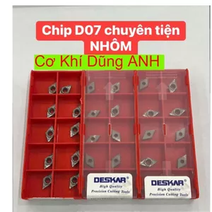 Chip D07 chuyên tiện Nhôm Deskar