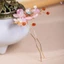 Hình Chữ U Tóc Nĩa Hoa & Ngọc Trai Trang Trí Tóc Dính Kẹp Tóc Cho Tóc DIY Phụ Kiện Tạo Kiểu Tóc