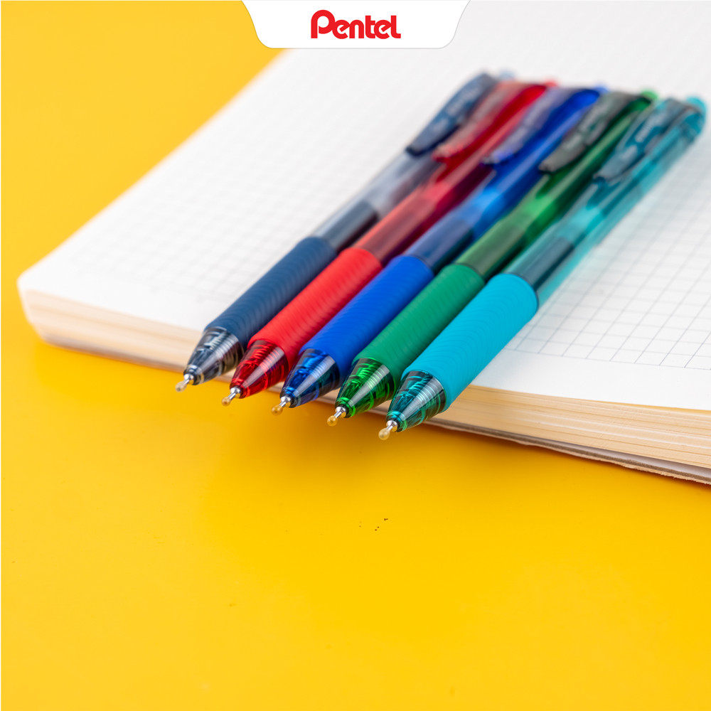 Bút bi Pentel BLN105 viết trượt mượt nhanh khô nhiều màu lựa chọn