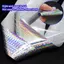 4X50CM DIY Cân cá ba chiều Chuyển lá Đề can Laser phản quang Phim thủ công để thiết kế móng tay Biểu tượng ô tô Thủ công mới