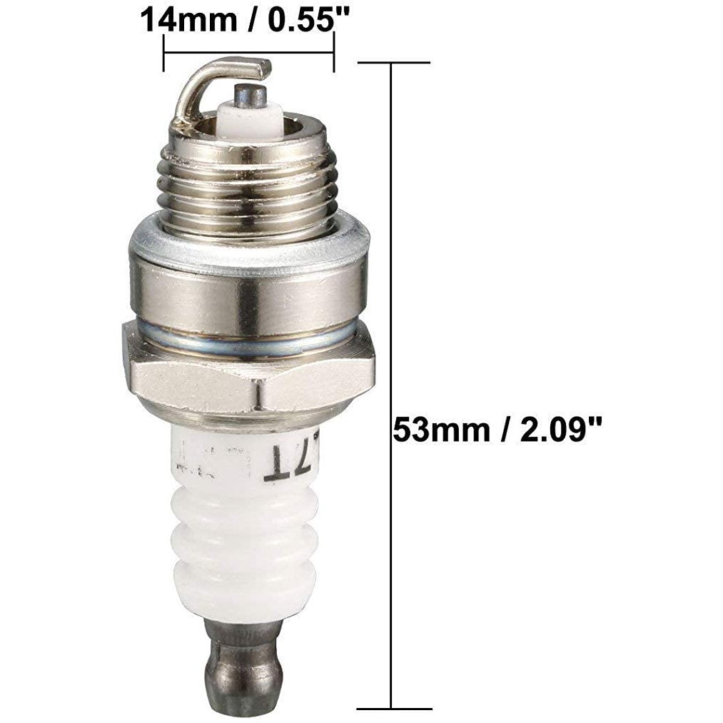 Bugi L7T/BM6A Máy Cắt Cỏ Máy Cưa Xăng 2 Thì Bugi Đánh Lửa 1 Chấu 3 Chấu Chất Lượng Cao