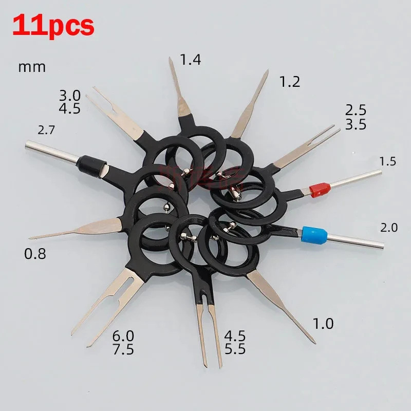 BỘ CÔNG CỤ TUYỆT VỜI XE 11 Cái 36 Chiếc Ô Tô Dây Khai Thác Pin Extractor Dụng Cụ Sửa Chữa