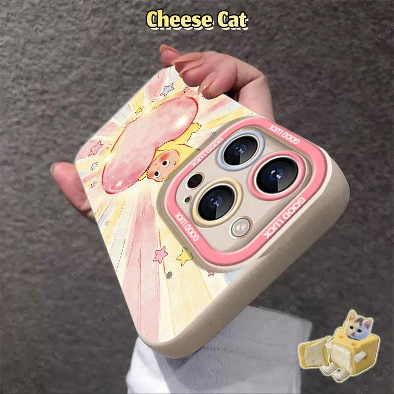 Cho Twinkle Twinkle Ốp điện thoại màu hồng cho iPhone 13 14 15 Plus 11 12 16 17 Pro Max XR Xs Max 7Plus 6 8 SE