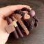 Bộ dây buộc tóc mặt cười 5 / 10 CÁI Scrunchies trang trí dễ thương