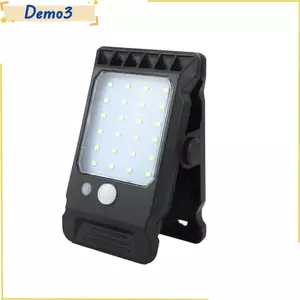 Đèn an ninh, Đèn cảm biến chuyển động gắn kẹp siêu sáng, Cảm biến chuyển động IP65 Đèn sân vườn chạy bằng không thấm nước Chiếu sáng sân vườn