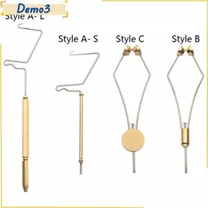 Dụng cụ buộc ruồi kim loại Fly Fishing Hot Ceramic Tip Bobbin Holder