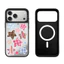 Ốp điện thoại từ tính gương tình yêu ngọt ngào cho IPhone 17 Pro Max 16 15 14 Plus 13 12 11 17 Vỏ khí Vỏ bảo vệ chống sốc