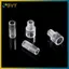 Đầu nối bể cá BVY Bộ giảm tốc ống khí Khớp nhựa trong suốt có thể điều chỉnh với hầu hết các bể cá.