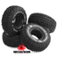 4 108mm 1.9 '' Cao Su Mềm Lốp Xe Bánh Xích Địa Hình Cho Xe Bánh Xích 1: 10 Traxxas TRX4 Trục SCX10 II RC4WD D90 TF2 Tamiya CC01 Gen8