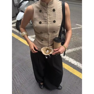 Áo sơ mi không tay hai màu ZA 7969223