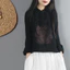 Áo Sơ Mi Nữ Dài Tay Mùa Xuân Màu Đỏ Chắc Chắn Nữ Thường Ngày Trung Quốc Vintage Sườn Xám Áo Sơ Mi