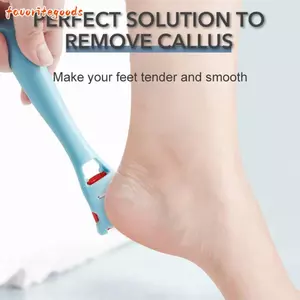 FAVORITEGOODS Chân Da Máy Xay Tẩy Tế Bào Chết Chân Callus Máy Cạo Râu Dụng Cụ Làm Móng Chân Da Cứng Dao Cạo