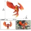 Mô phỏng Động vật rắn Trẻ em Phương Tây Thần thoại Warcraft Rồng Flamingo Ice Dragon Mô hình khủng long Đồ chơi Đồ trang trí Bán buôn Chiều cao 10cm