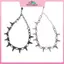MYPANDA Mới Spike Rivet Punk Cổ Nelace Goth Ro Biker Liên Kết Chuỗi Choker Trang Sức.