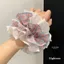 Kẻ Sọc Ren 2026 Scrunchy Dây Buộc Tóc Ngọt Đuôi Ngựa Bóng Đầu Dây Thời Trang Phối Tóc