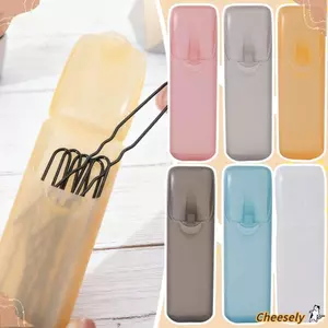Hộp tăm CHEESELY, Hộp lưu trữ Mini phân loại di động, Hộp hoàn thiện đối tượng trong suốt sáng tạo Du lịch