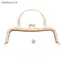 # HB # Khung Ví Kim Loại Có Tay Cầm Cong Kiss Lo Khóa Phần Cứng Cho DIY Handmade Túi Đựng Tiền Xu Buổi Tối Túi Ly Hợp Làm Phụ Kiện.