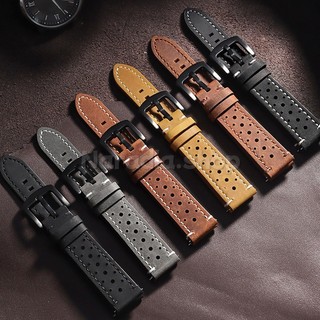 18 / 20 / 22 / 24mm Phát Hành Nhanh Da Thật Chính Hãng Dây Đeo Đồng Hồ Da Bò Vintage Dây Đeo Đồng Hồ Nam Nữ Kinh Doanh Vòng Tay Vòng Tay