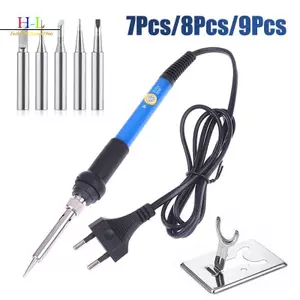 HL 220v 60w Hàn Sắt Oril Bộ Hàn Điện Nhiệt Độ Có Thể Điều Chỉnh Ph Cắm Heavy Duty Cho Gia Đình Sửa Chữa Mạch Dụng Cụ Hàn LMWU
