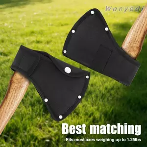 Vỏ bọc WANYEDI, Tấm bảo vệ lưỡi dao gấp đôi hạng nặng, Vòng đai di động Bền bỉ Bảo vệ lưỡi Hatcher đa năng Đi bộ đường dài