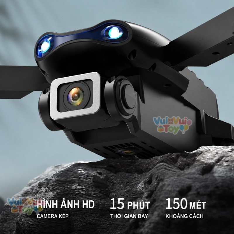 E99 – Máy bay không người lái điều khiển từ xa gập gọn 4K camera kép quay phim trên không
