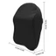 Đệm tựa đầu FANIELLAPOWELL, Gối cổ ô tô Memory Foam Nappa, Gối tựa thoáng khí bằng da PU đa năng màu trơn cho du lịch ô tô