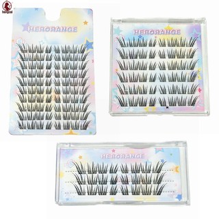 Bộ lông mi giả tự nhiên phong cách Hàn Quốc gồm 10 đôi lông mi sợi nhẹ để trang điểm hàng ngày