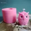 GCDHome Cú Nến Khuôn Silicon Làm Nến DIY Handmade Khuôn Thạch Cao Sáp Khuôn HOT