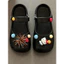 Thích Hợp Cho Cá Crocs Ballet Lỗ Đen Giày Giày Phụ Kiện Hoa Ngọc Trai Mèo Hoa Trang Trí Cảm Giác Cao Cấp