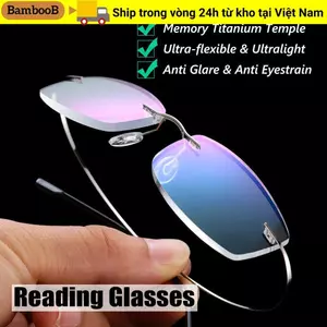BAMBOOB Memory Titanium Strength + 1.0 ~ + 4.0 Kính mắt lão thị chăm sóc thị lực linh hoạt