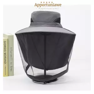 IAPPORTUNIA Mũ Chống Muỗi, Mũ Xô Côn Trùng Chống Muỗi, Mũ Cắm Trại Lưới Chống Ong Nam Nữ
