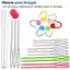 26 Bộ dụng cụ dệt kim may mắt lớn Kim sợi cùn & Kim dệt nhựa & Móc Loing Counter Stitch Markers Tools [VN]