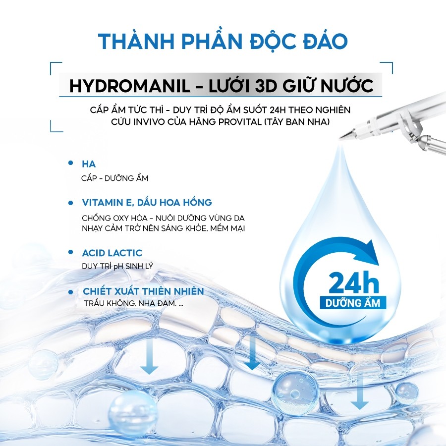 Gel Dưỡng Ẩm Phụ Khoa Lavima Aquain (Đũa Thần Inner), Ẩm Sâu Giảm Khô Rát, Mềm Mịn Cả Ngày, Bút 3g