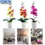 <cosyh>Artificial Phalaenopsis Orchid Long-Lasting Elegant Home Decor For Desk