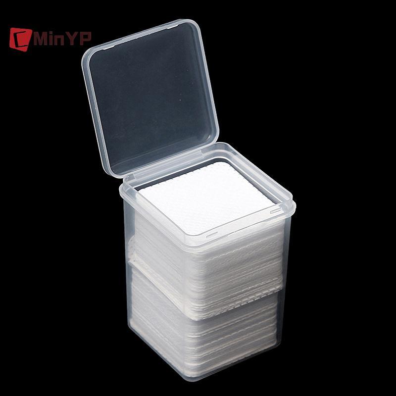 CMinYP Cotton Swab Hộp Bảo Quản Cho Móng Tay Nghệ Thuật Tẩy Khăn Giấy Bông Miếng Dán Móng Tay Nghệ Thuật Dụng Cụ Tẩy Miếng Lót Tổ Chức Vinh Quang
