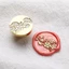 BEABOUT Dấu Sáp, Hoa Đồng Thêu Sò Niêm Phong Sáp, Retro DIY Tròn Niêm Phong Sáp Tem Đầu Bao Bì Thẻ