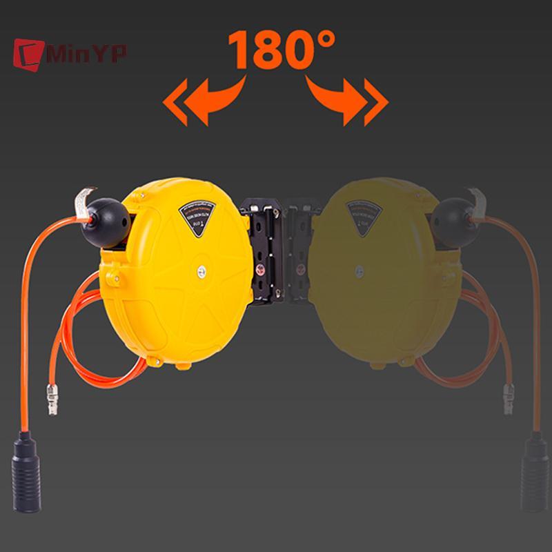 CMinYP Máy Nén Ống Cuộn Có Thể Thu Vào 10m Tự Động Tua Lại Dụng Cụ Cuộn Dây Có Xoay Braet Qui Khớp Nối Máy Nén Khí Vinh Quang