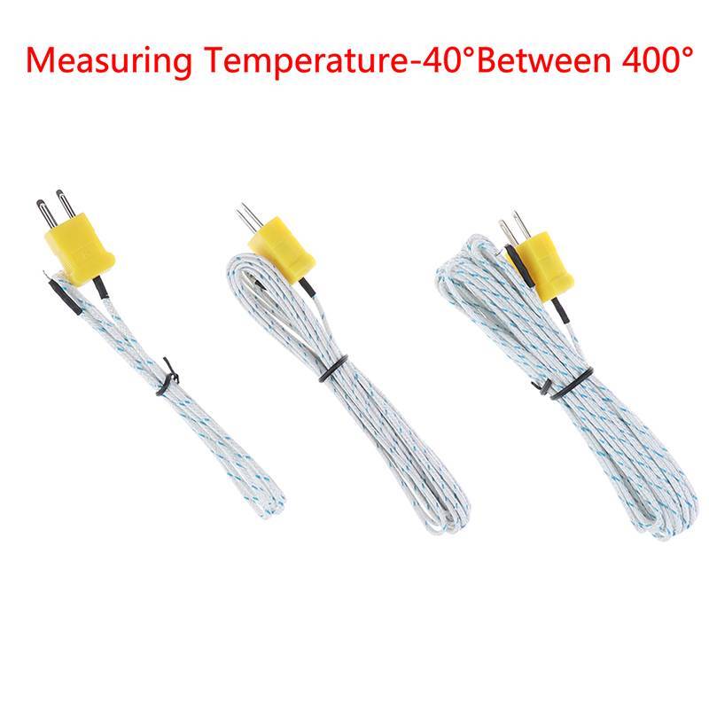 E-WOITD 1Pc Kiểm tra nhiệt độ dây K-type TP-01 Đầu dò cảm biến nhiệt cho TM-902C TES-1310 E-WOITD