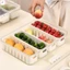 Hộp Đựng Thực Phẩm Hình Trái Tim 8 Ngăn Di Động Có Thể Tháo Rời Lưới Riêng Biệt Hộp Đựng Kín Hộp Cơm Trưa Có Chia Bảo Quản