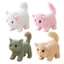 < Pluscloth > Đồ chơi mèo sang trọng thực tế cho trẻ em – Búp bê nhồi bông mô phỏng giáo dục Đồ chơi mềm Quà tặng ngày lễ sinh nhật hoàn hảo cho trẻ mới biết đi Bé trai Bé gái Đông Nam Á Trẻ em sang trọng