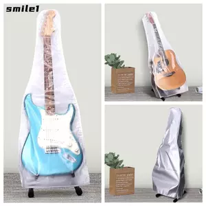 Vỏ đàn guitar mờ SMILE, Phụ kiện nhạc cụ đàn guitar Túi đựng đàn guitar chống nắng trong suốt, Vỏ chống bụi đàn guitar chống bụi cầm tay