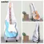 Vỏ đàn guitar mờ SMILE, Phụ kiện nhạc cụ đàn guitar Túi đựng đàn guitar chống nắng trong suốt, Vỏ chống bụi đàn guitar chống bụi cầm tay