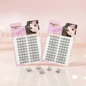 Lông mi giả Ultra Thin C Curl 0,05mm Sợi tổng hợp màu đen tự nhiên Mặc sân khấu hàng ngày