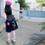 Áo Vest In Chữ Bé Gái Mùa Hè Phong Cách Mới Thời Trang Trẻ Em Không Đều Top