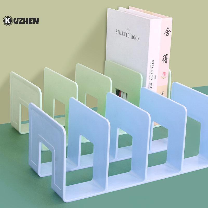 KUZHEN 4 Lưới Đa Năng Bookends Giá Để Sách Người Tổ Chức Giá Đỡ Để Bàn Kệ Sách Cho Sách Tạp Chí Tập Tin Vật Dụng Văn Phòng HOT