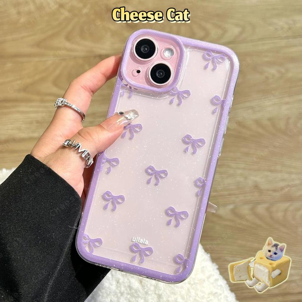 nơ vàng Ốp điện thoại hình nơ đầy màu sắc cho iPhone 6 7 Plus 8 SE 15 14 13 12 11 16 17 Pro Max 17 Air Xs Max XR