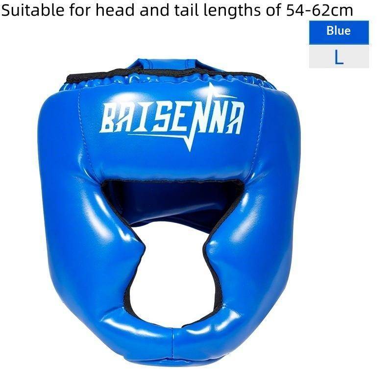 MUQV Karate Boxing Mũ Bảo Hiểm Da Đầu Bảo Vệ Người Lớn Trẻ Em Taekwondo Võ Thuật Huấn Luyện Chống Va Đập Bảo Vệ n