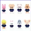 SQ3 Stray Kids Tấm Đứng SKZOO Acrylic Tấm Đứng Ký Ngôi Sao Để Bàn Trang Trí QS3